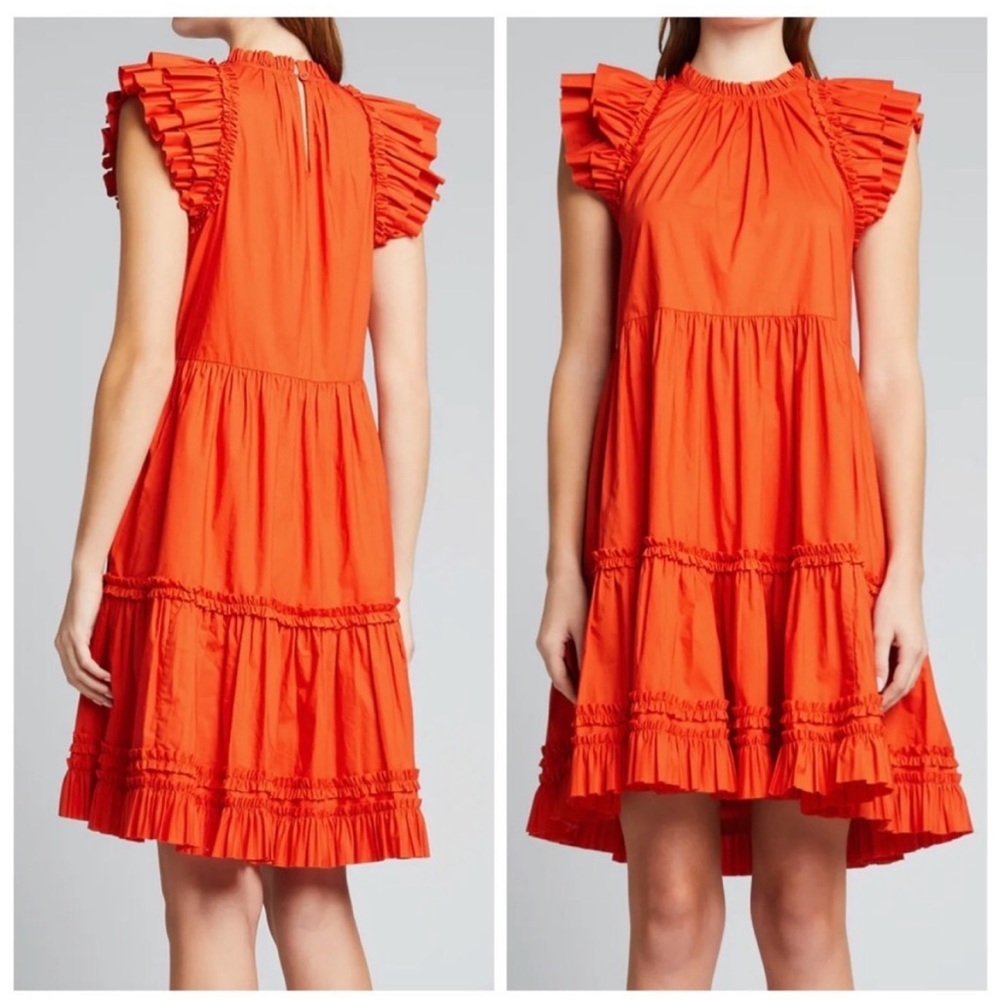 Ulla Johnson JOAN dress in nasturtium